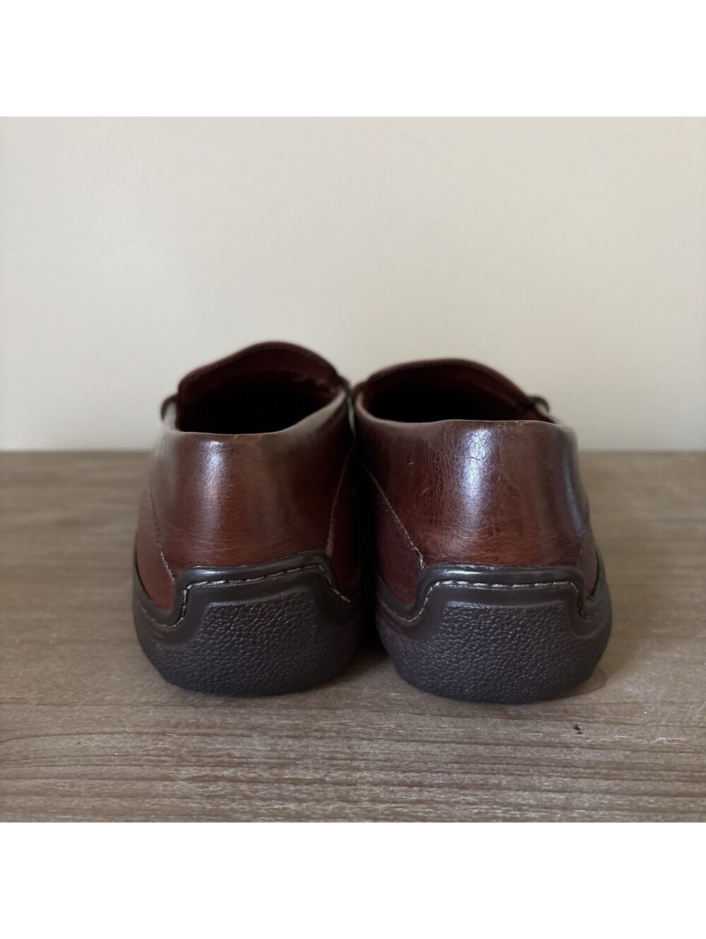 Allen Edmonds Lagrange Pebbled Leather Driving Loafers Mens Shoes 12 View 4